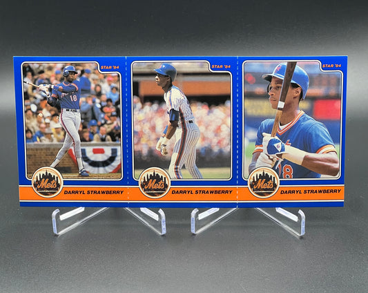 1984 Star Co. Darryl Strawberry Complete 36-Card Set – New York Mets