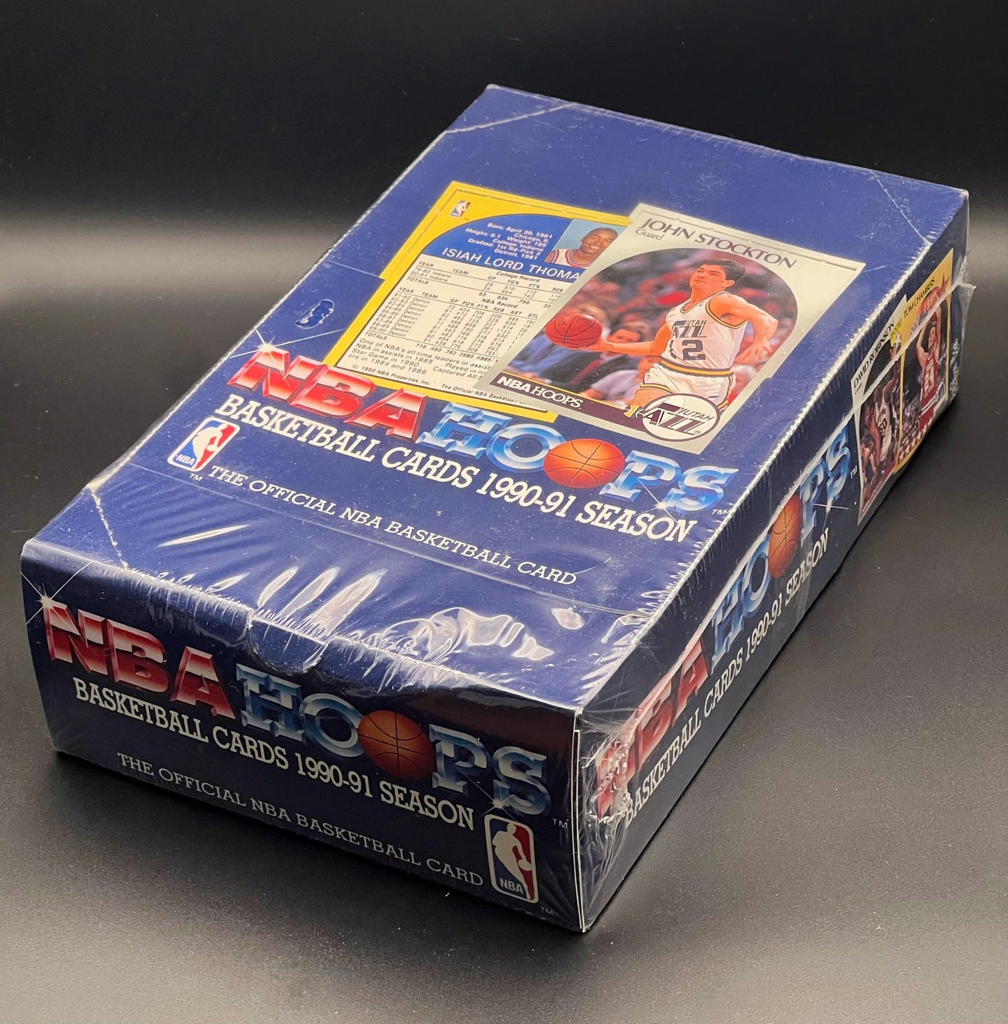 1990-91 Hoops Basketball Series 1 Factory Sealed Box – 36 Packs