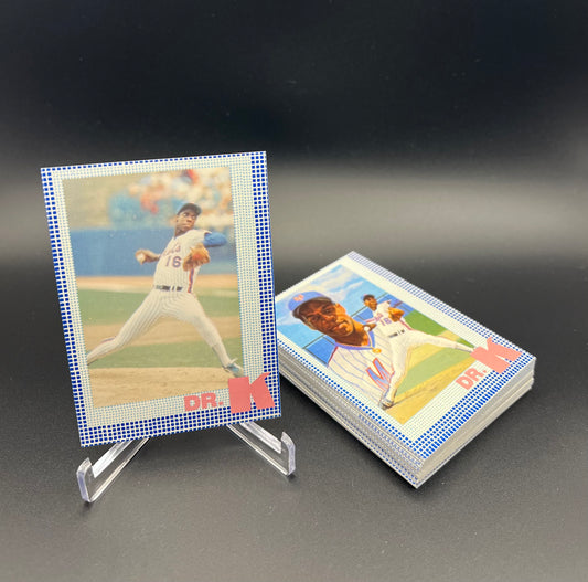 1985 Renata Galasso Dwight Gooden (Dr. K) 30 Card Set Rookie Cards