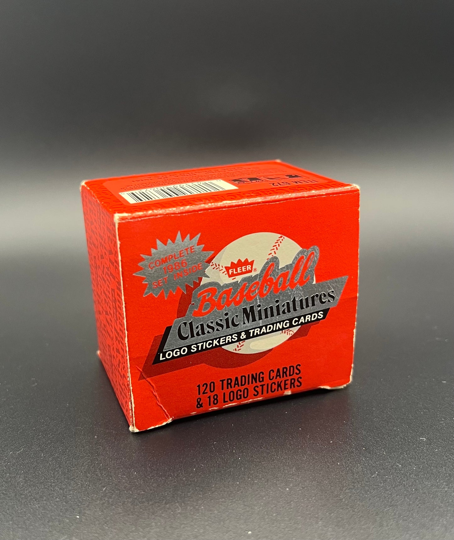 1986 Fleer Classic Miniatures Baseball Set