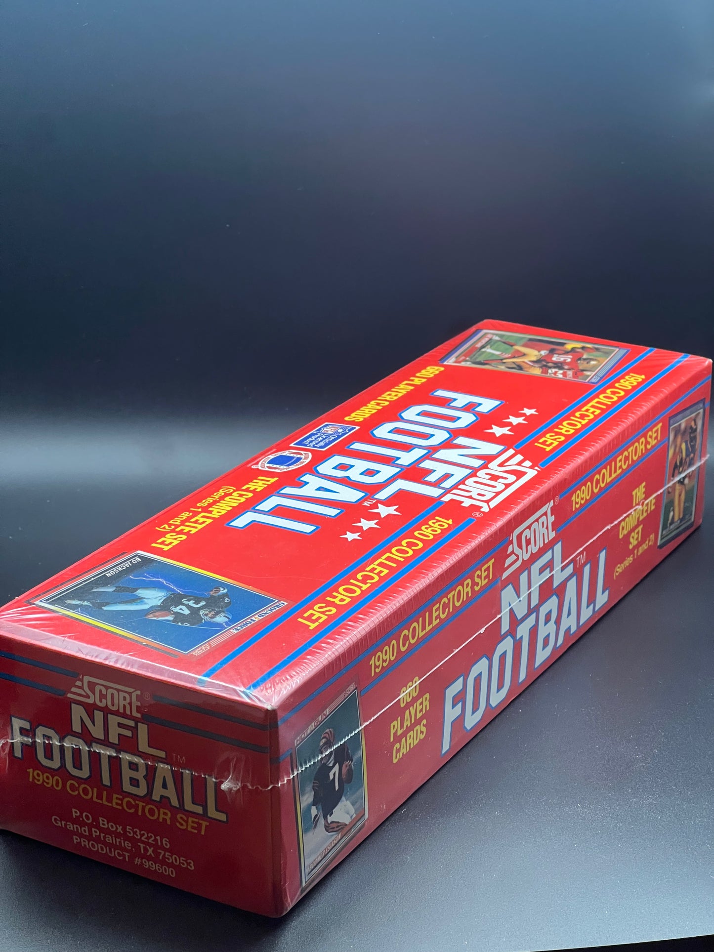 1990 Score Football Factory Set Sealed – Barry Sanders, Troy Aikman, Joe Montana