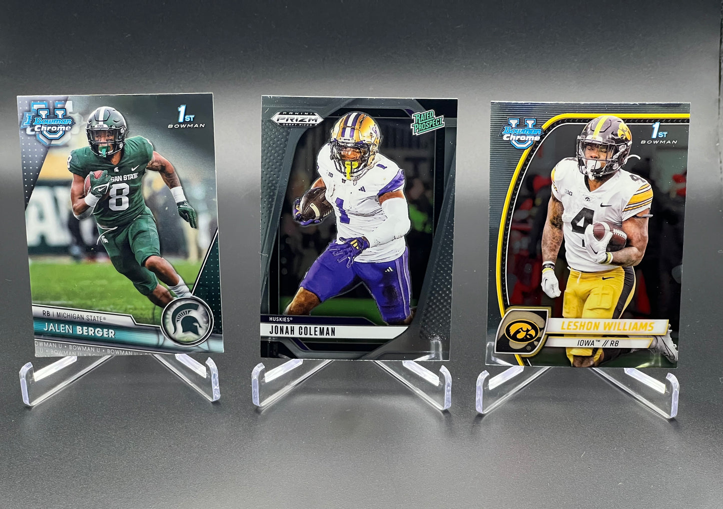 2026 NFL Draft Prospects: Hand-selected card lot of running back prospects