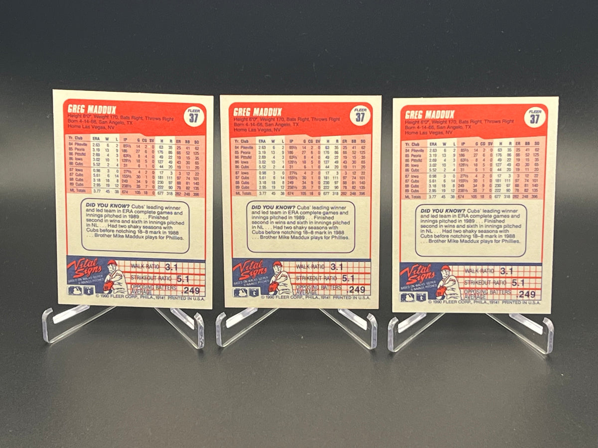 Atlanta Braves Pitching Legends 43-Card Lot – Maddux, Glavine, Smoltz & Avery