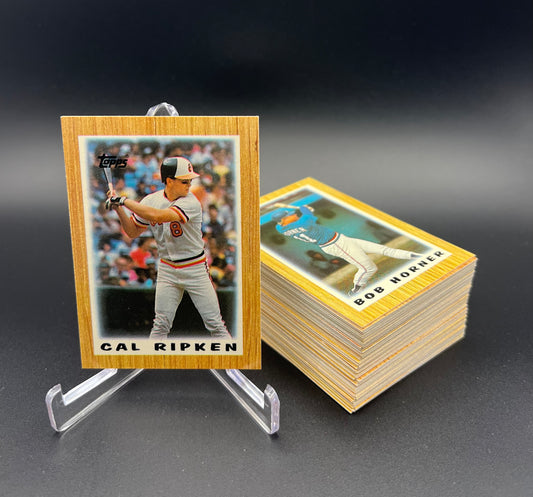 1987 Topps Baseball MINI Leaders Complete Set 1-77
