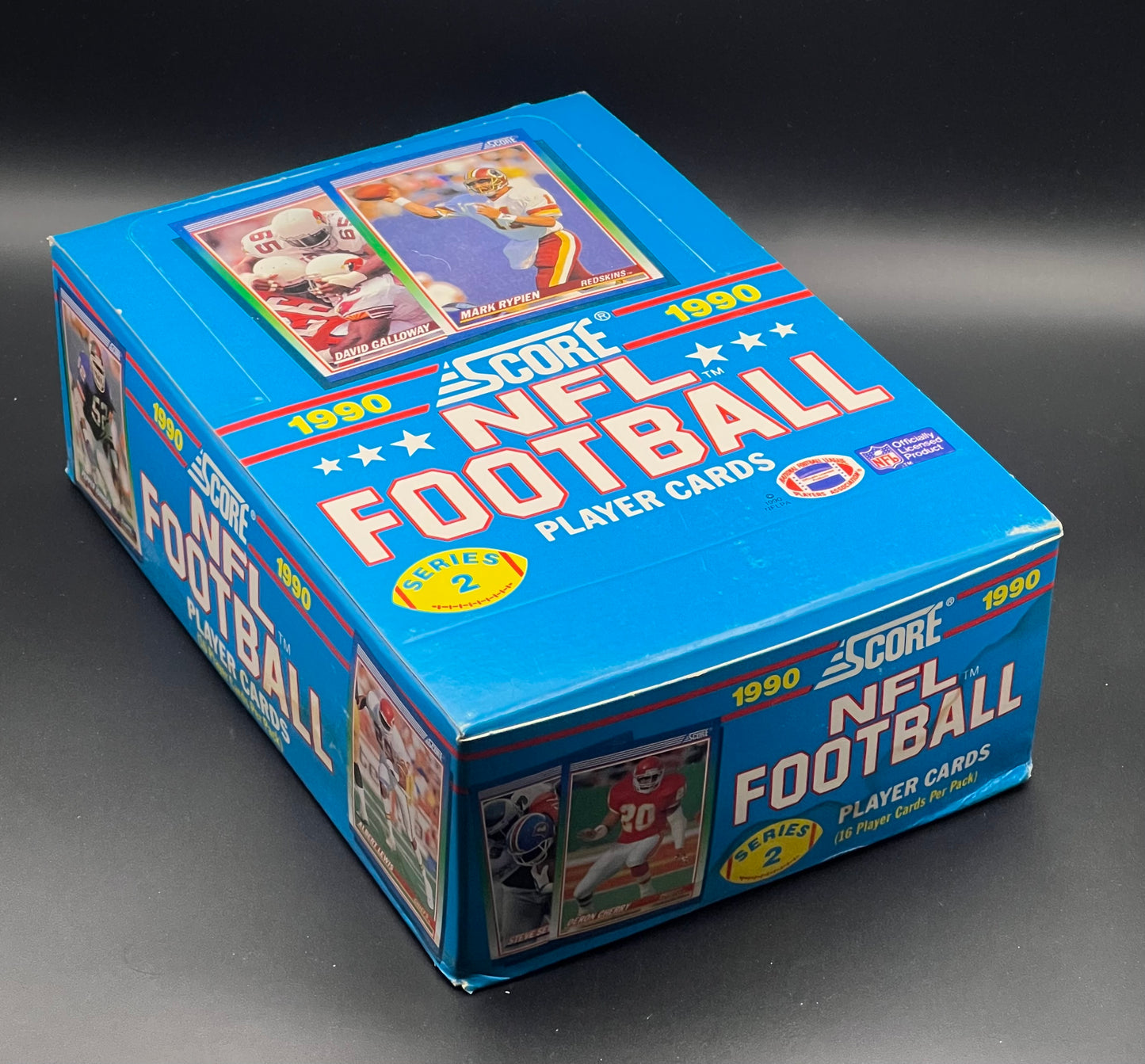 1990 SCORE NFL Football Series 2 Unopened Wax Box 36 Sealed Packs