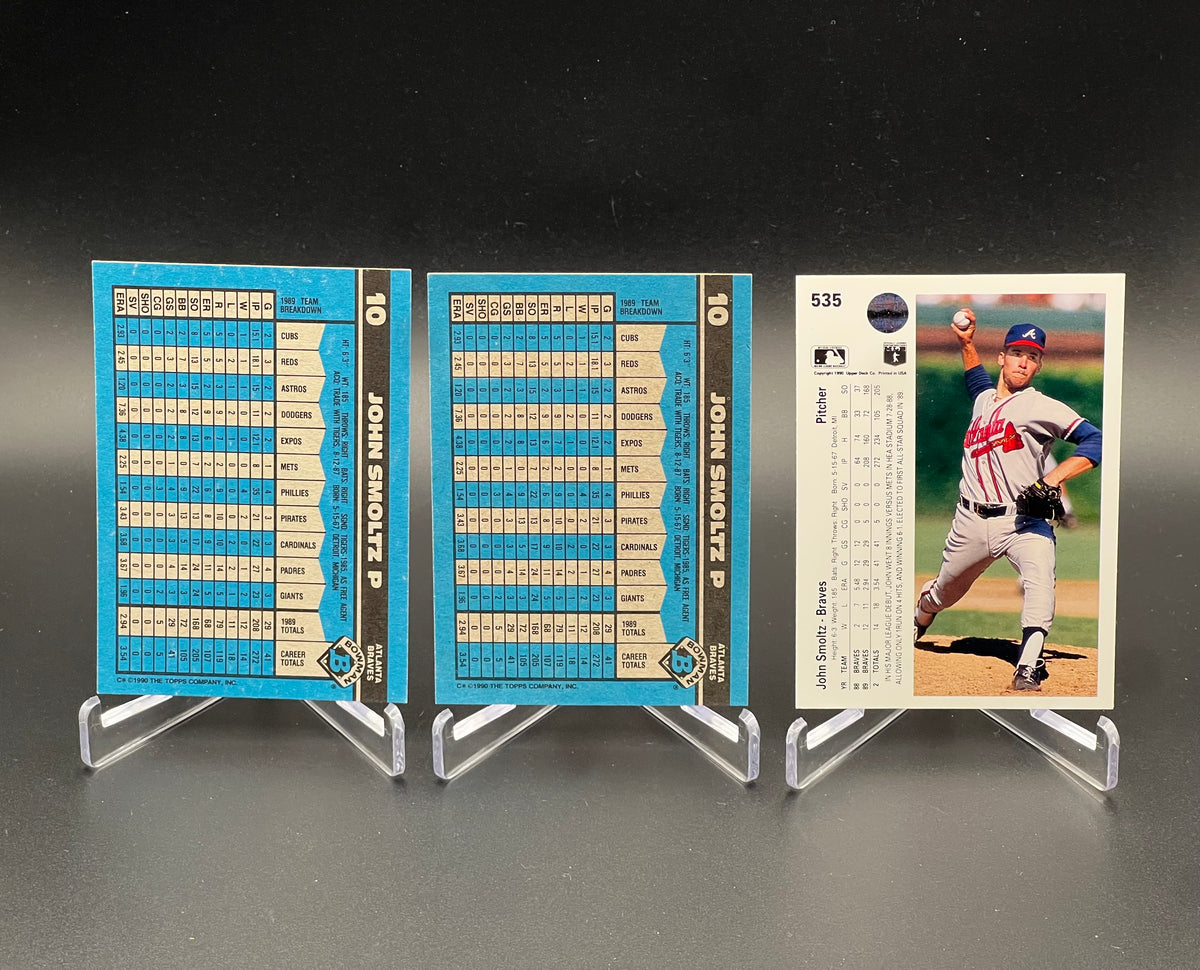 Atlanta Braves Pitching Legends 43-Card Lot – Maddux, Glavine, Smoltz & Avery