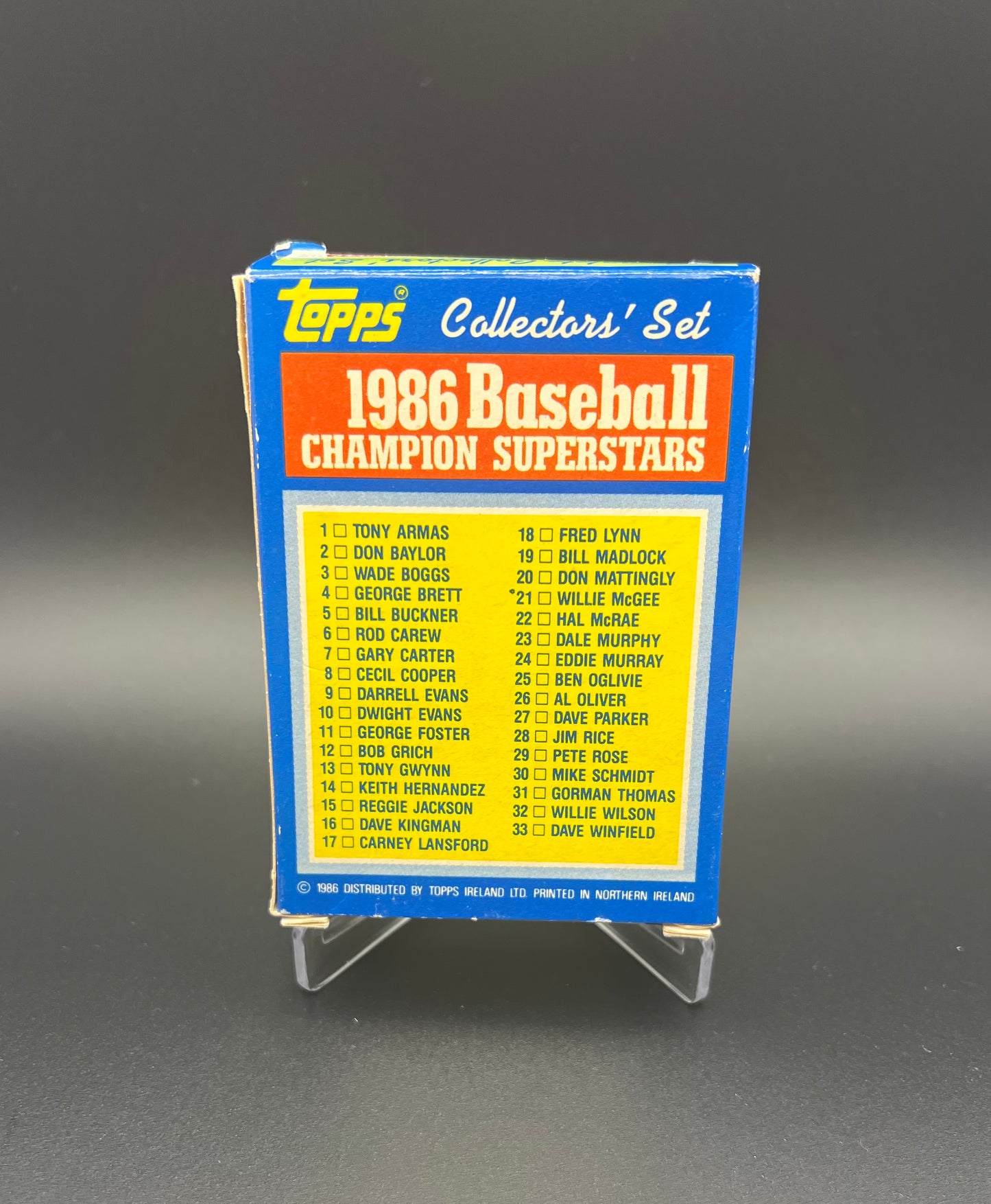 17 Complete Vintage Baseball Sets