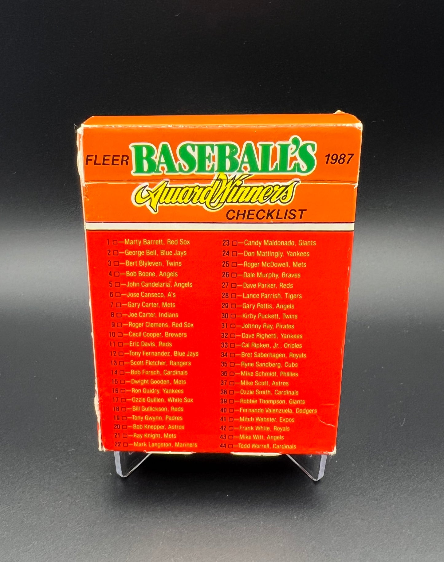 17 Complete Vintage Baseball Sets