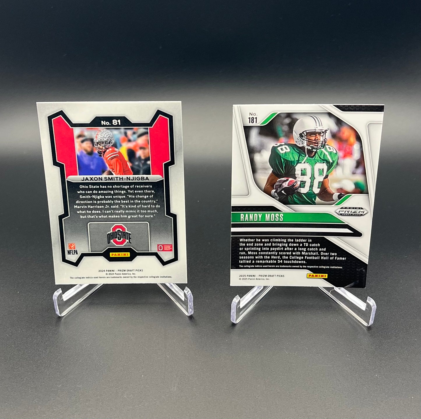 College Legends – 24-Card Lot | NFL Stars & Hall of Famers in Their College Uniforms | 2026 NFL Draft