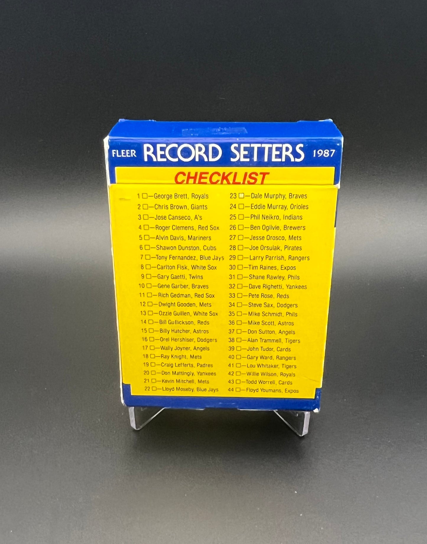 17 Complete Vintage Baseball Sets