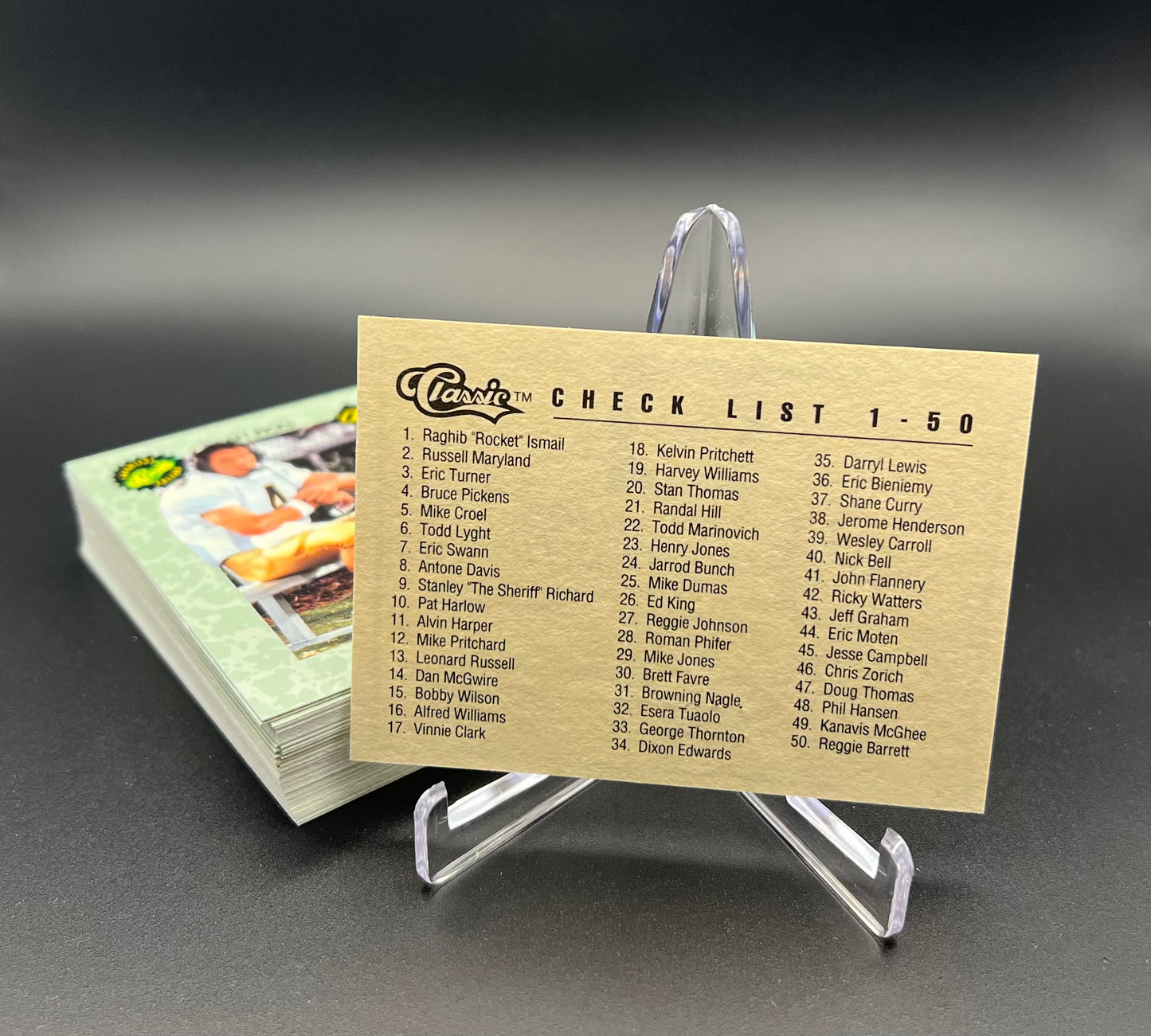 1991 NFL Prospects Sets — 1991 Star Pics Football Draft Picks — Factory Set + 1991 Classic Football Draft Picks — Complete Set COA