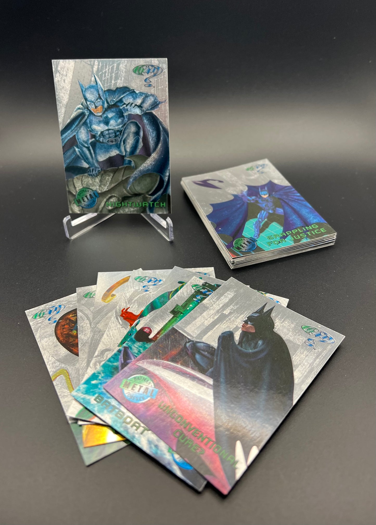 1995 Batman Forever Fleer Metal Complete Collection