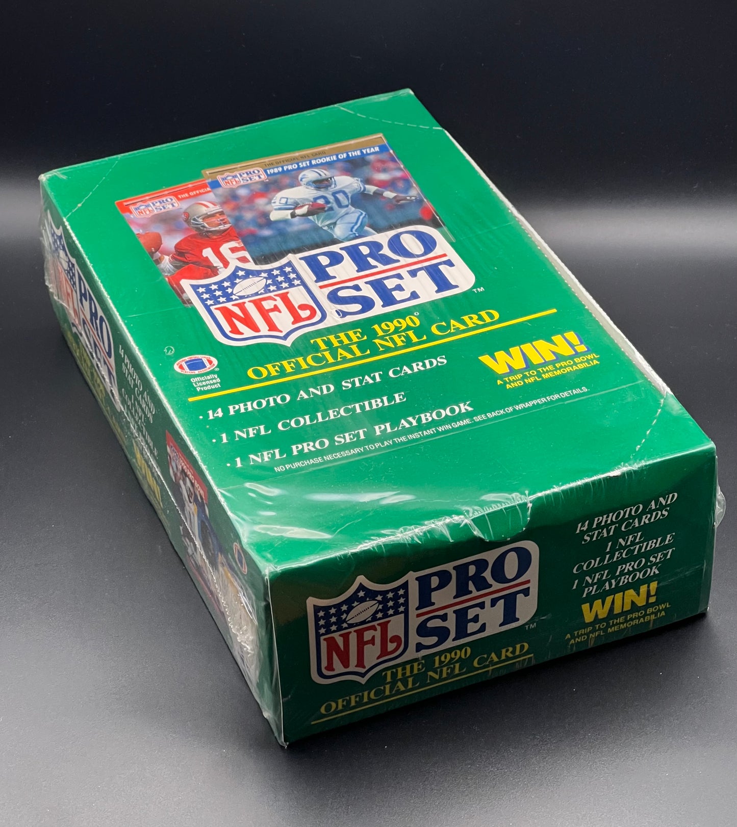 1990 PRO SET NFL Football Series 1 Factory Sealed Wax Box ~ Sanders, Aikman, Elway