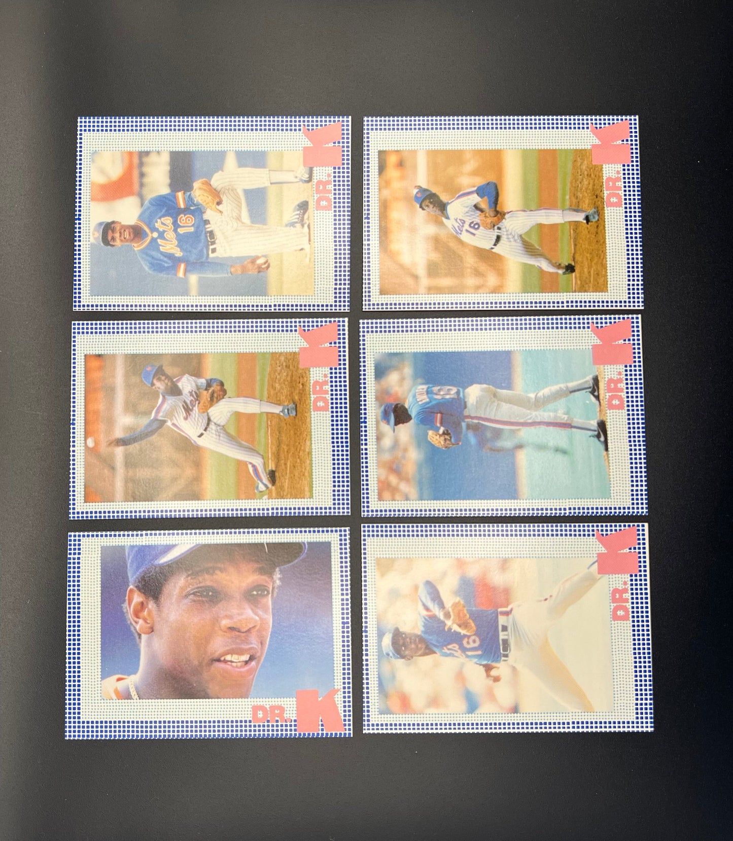 1985 Renata Galasso Dwight Gooden (Dr. K) 30 Card Set Rookie Cards