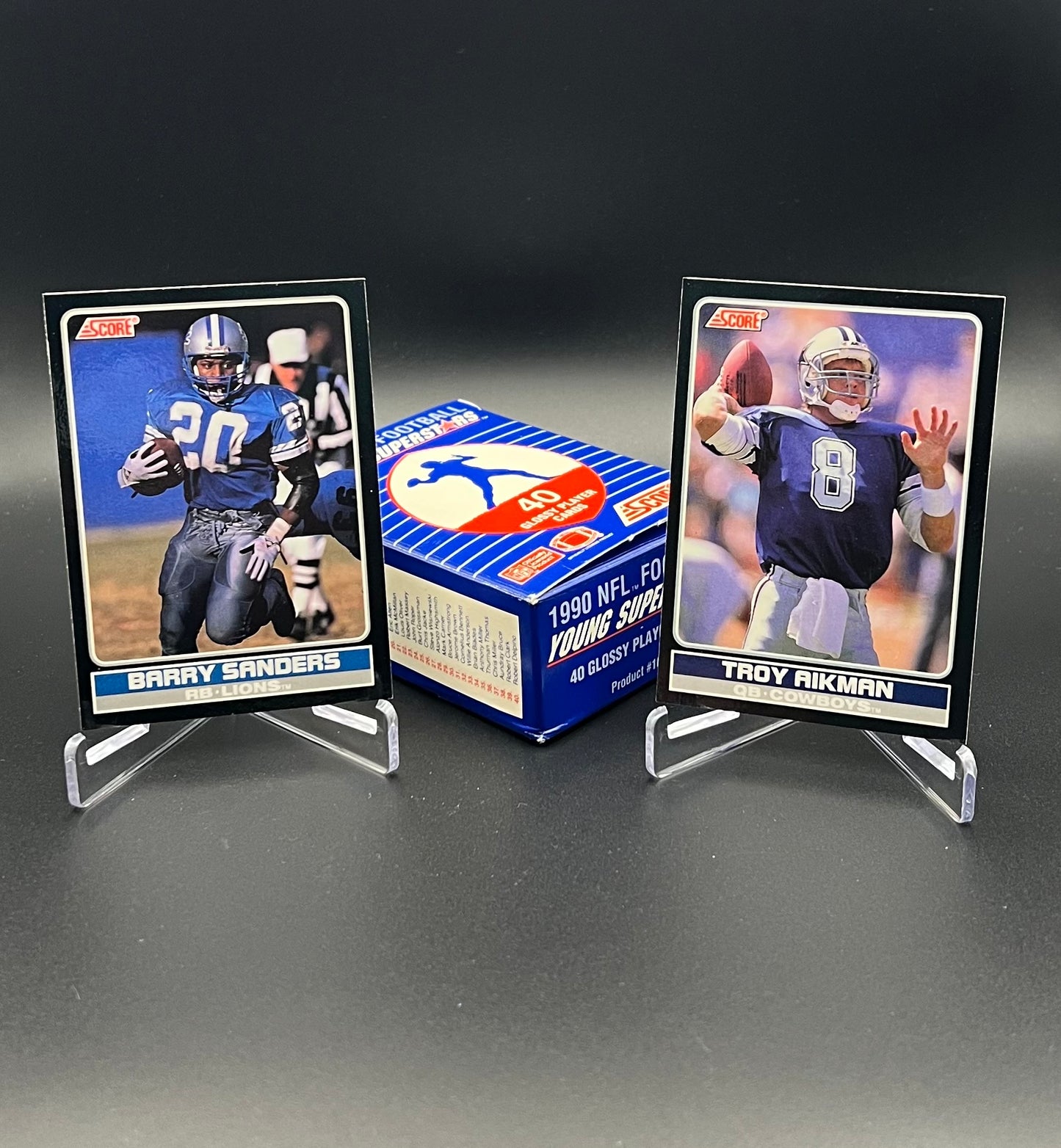 1990 Score NFL Football Young Superstars Complete Set