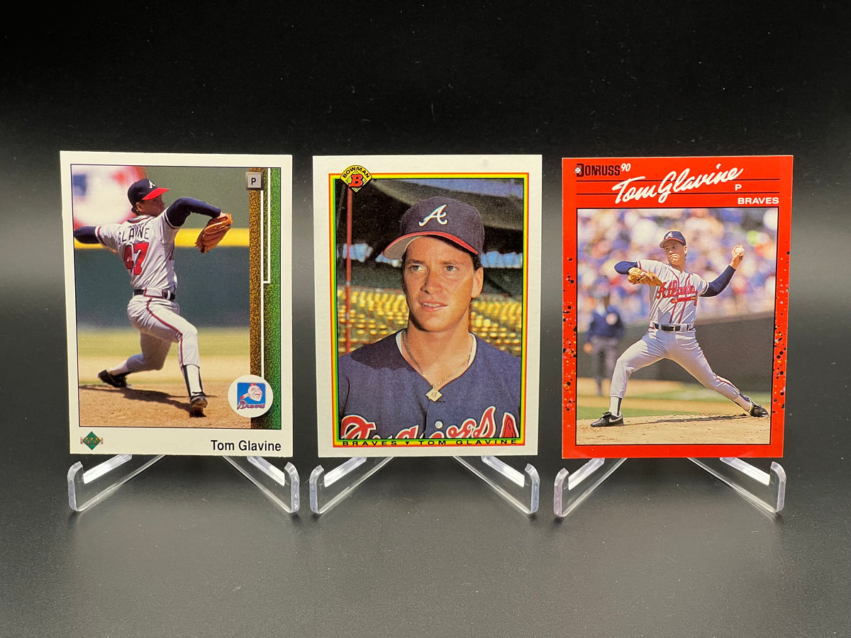 Atlanta Braves Pitching Legends 43-Card Lot – Maddux, Glavine, Smoltz & Avery