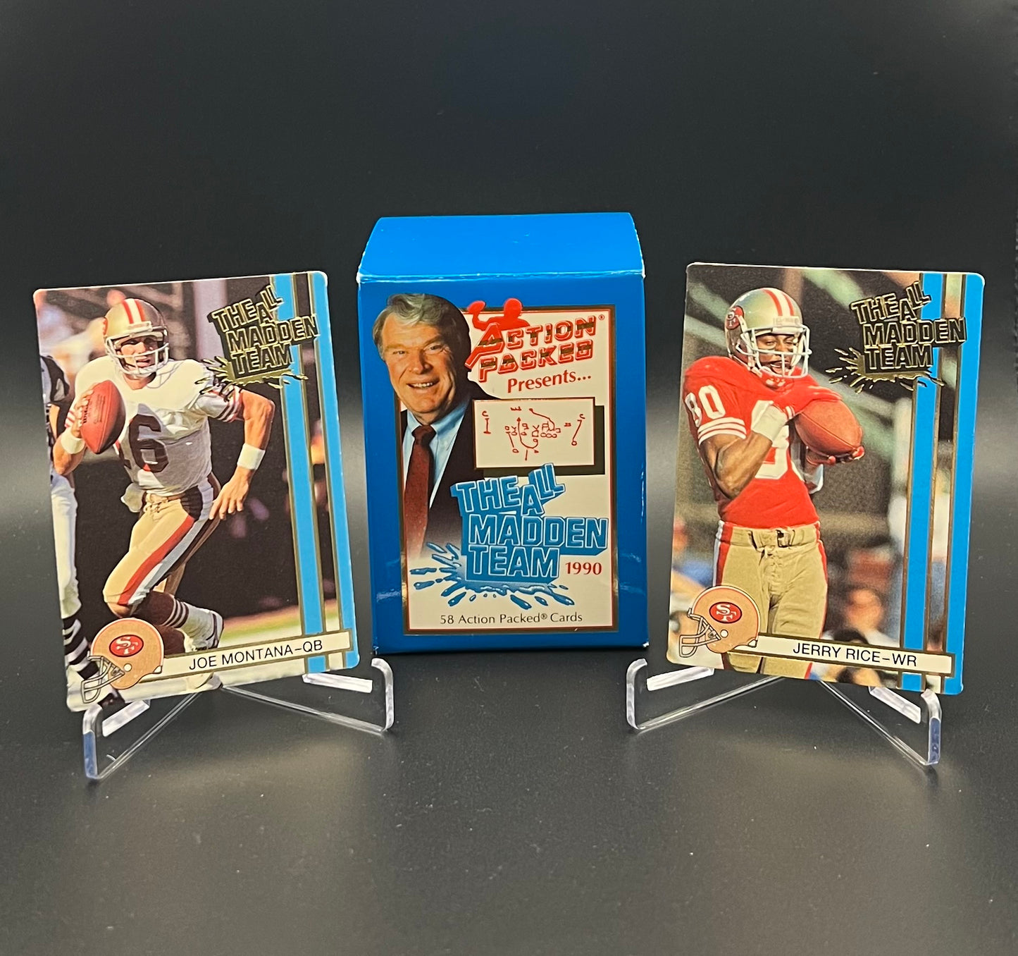 1990 Action Packed The All Madden Team 58 Card Set