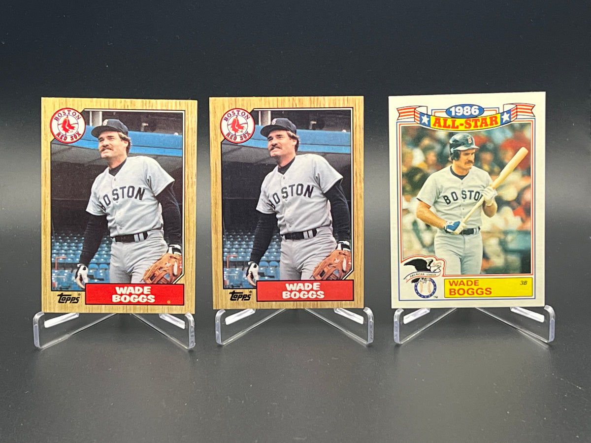 WADE BOGGS 39-CARD LOT – BOSTON RED SOX – 1983 DONRUSS RC Rookie + 1983-1991
