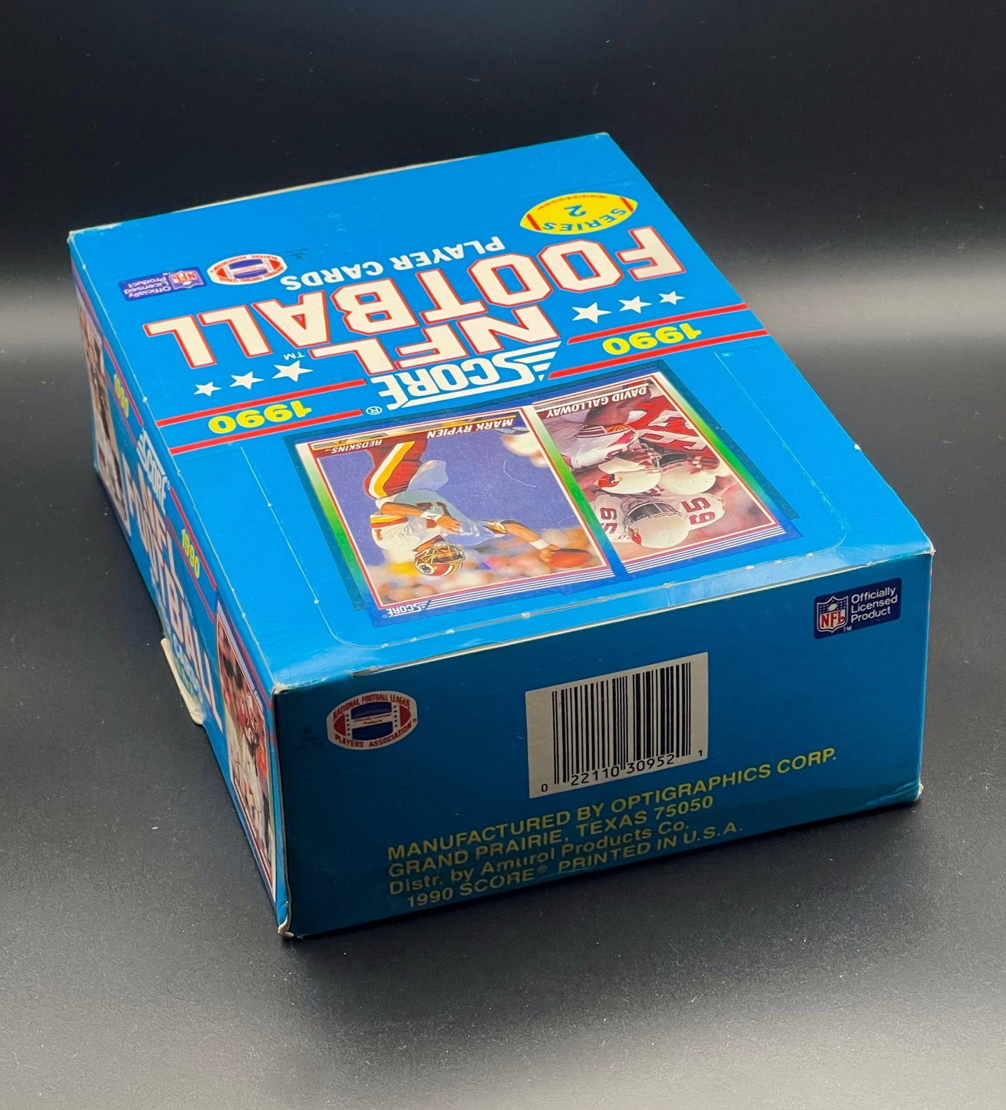 1990 SCORE NFL Football Series 2 Unopened Wax Box 36 Sealed Packs