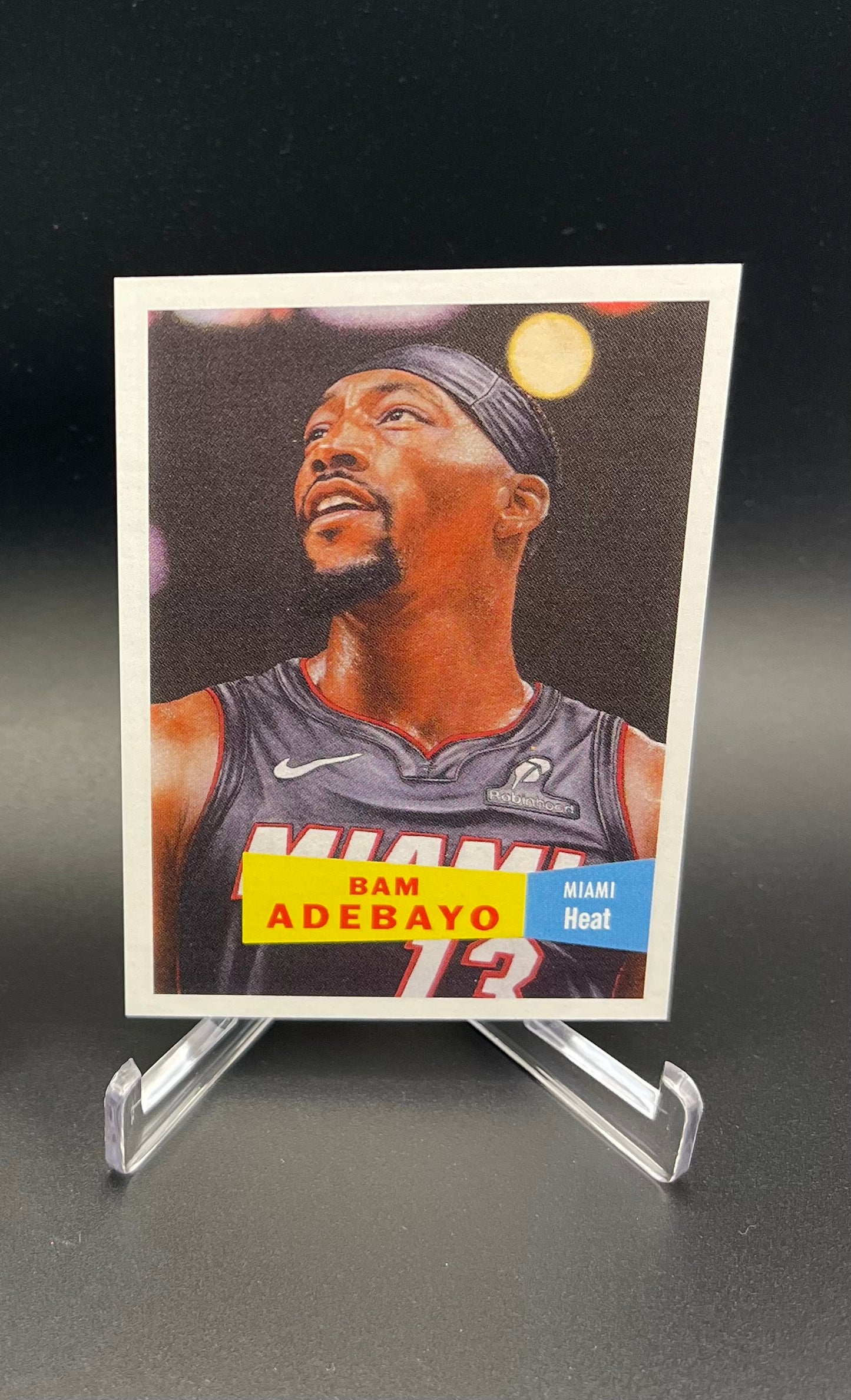 2025-26 Bam Adebayo — Topps Living Set Card #20 + 83-Point Game Topps Now #201 | Miami Heat | IG Special