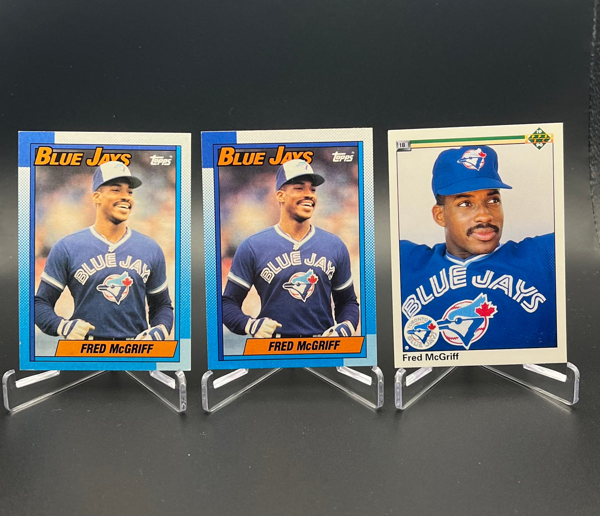1987 Donruss RC Fred McGriff Early Career HOF Card Lot (20) 1987-1991 Blue Jays