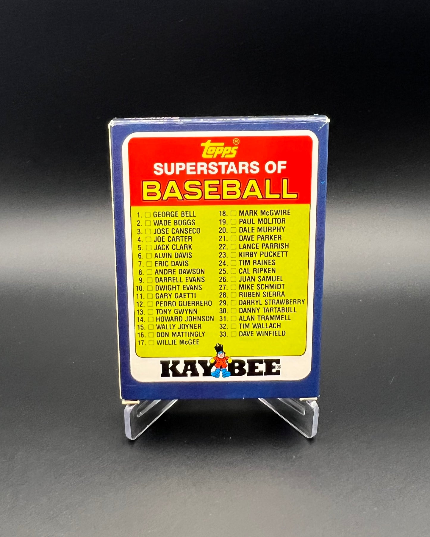 17 Complete Vintage Baseball Sets