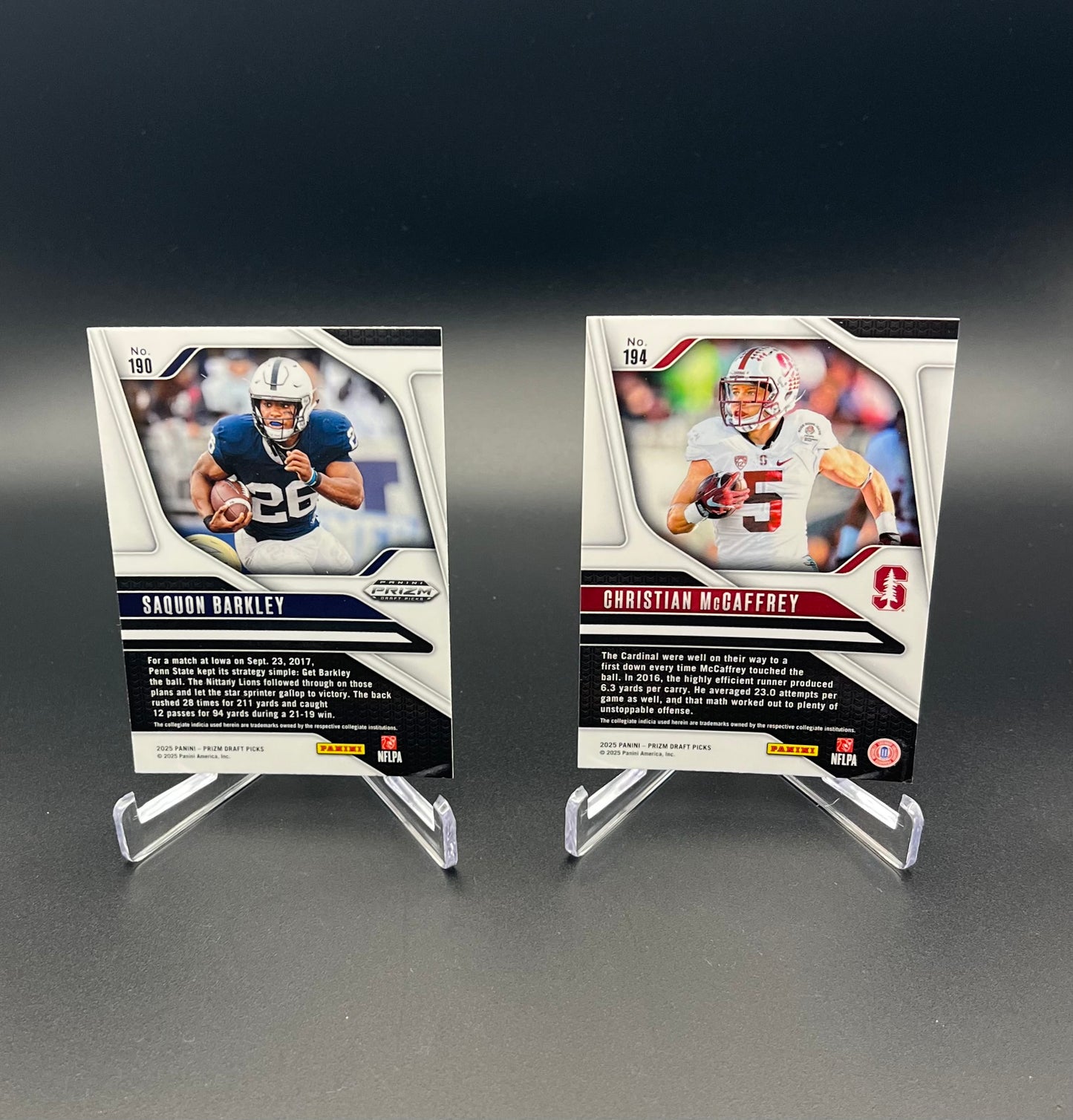 College Legends – 24-Card Lot | NFL Stars & Hall of Famers in Their College Uniforms | 2026 NFL Draft