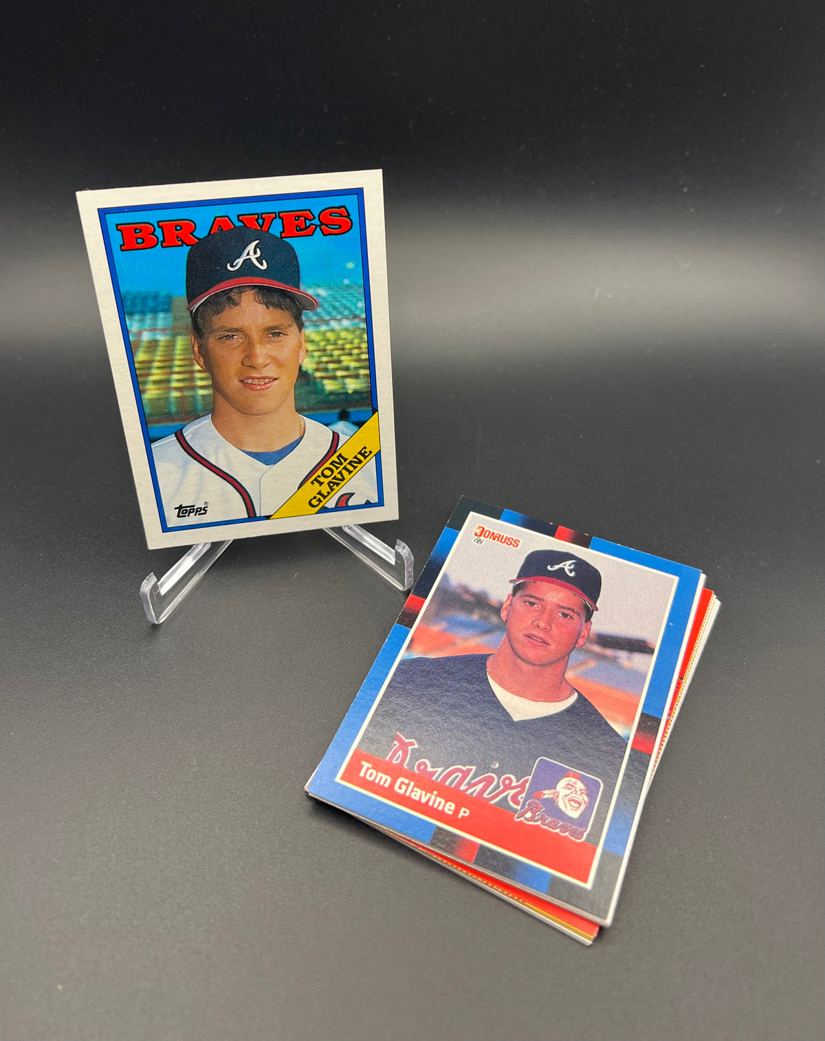 Atlanta Braves Pitching Legends 43-Card Lot – Maddux, Glavine, Smoltz & Avery