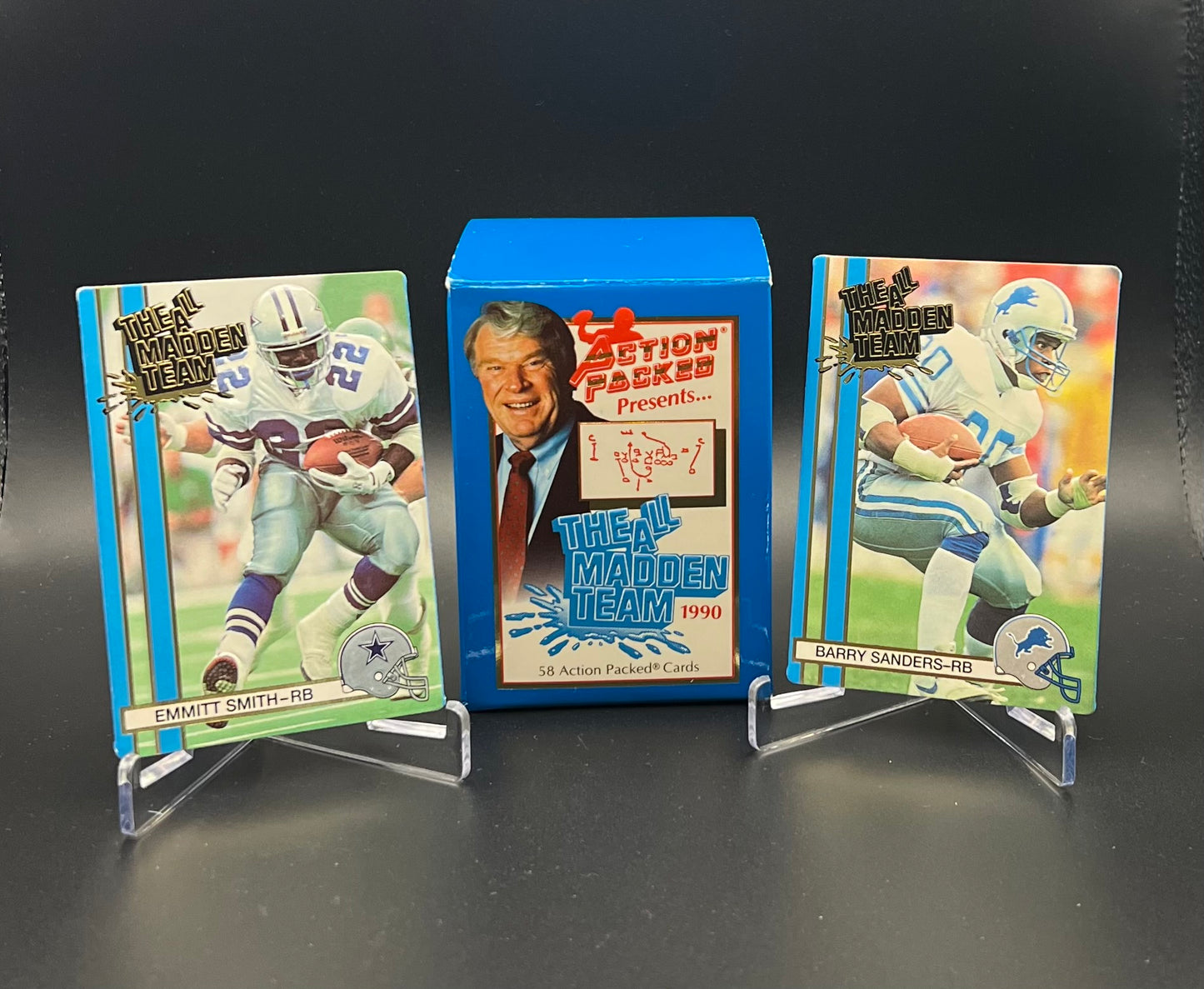 1990 Action Packed The All Madden Team 58 Card Set