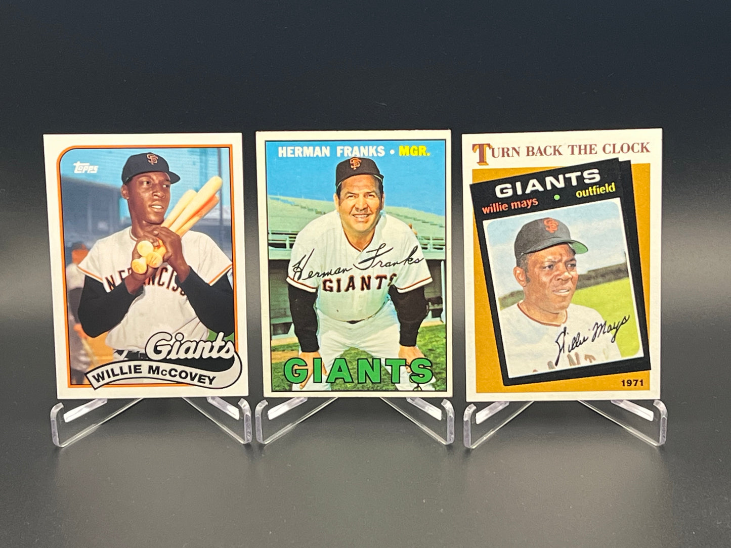1960s San Francisco Giants Candlestick Park Rain Check Tickets (3) + Willie Mays & McCovey Cards