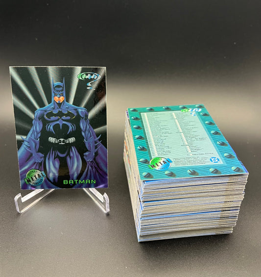 1995 Batman Forever Fleer Metal Complete Collection