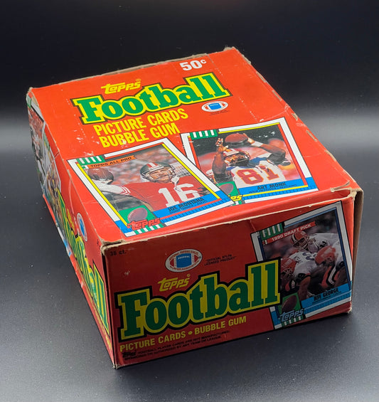 1990 Topps Football Wax Box