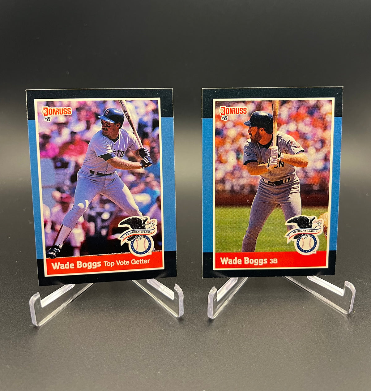 WADE BOGGS 39-CARD LOT – BOSTON RED SOX – 1983 DONRUSS RC Rookie + 1983-1991
