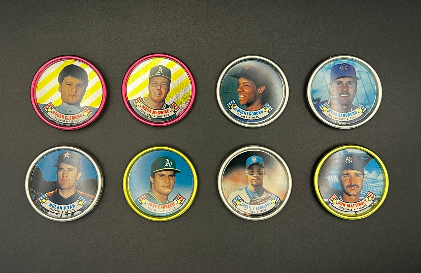 1988 Topps Baseball Coins Collection – Hall of Famers & MLB Stars – Vintage Collectible Lot of 65