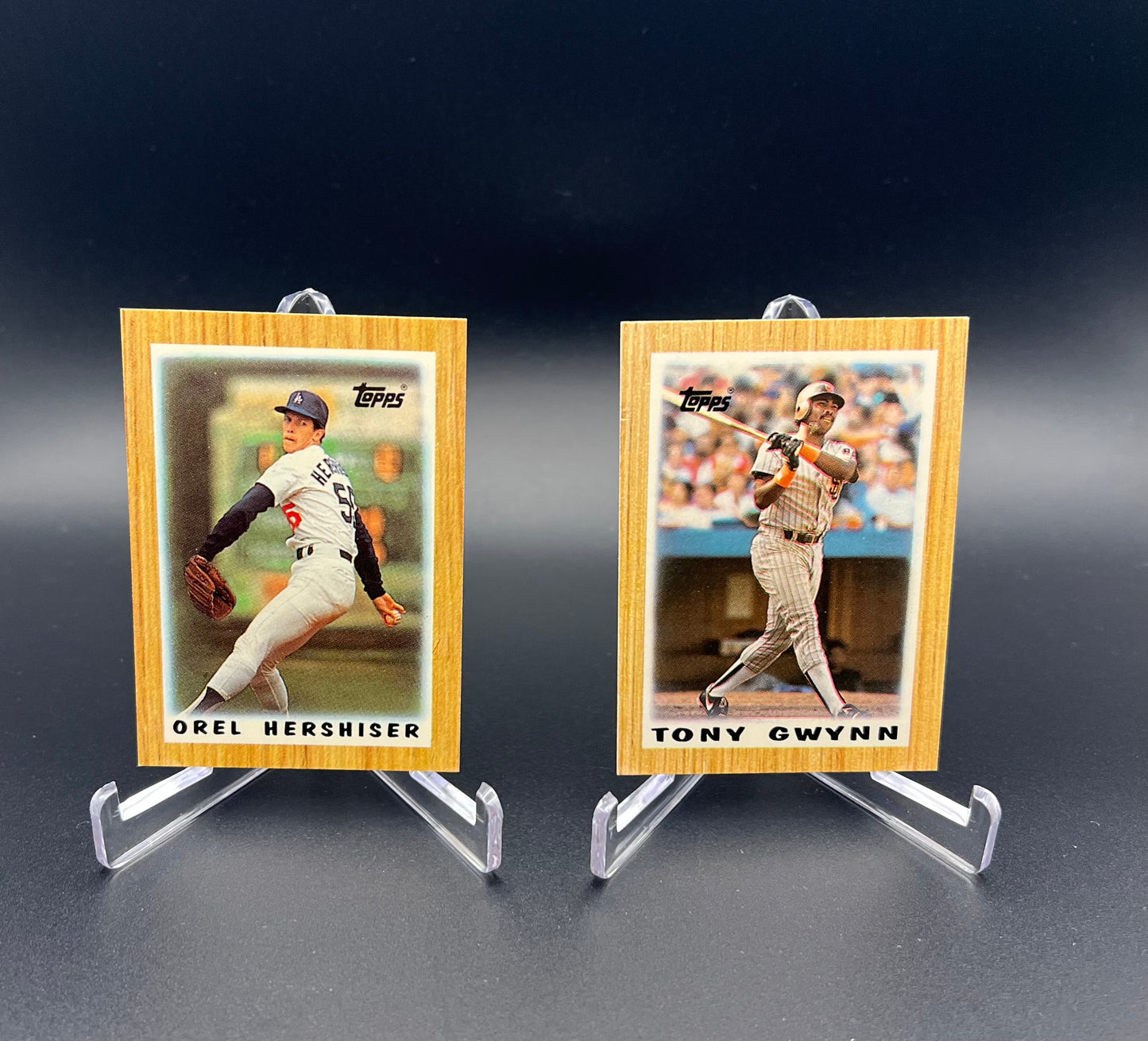 1987 Topps Baseball MINI Leaders Complete Set 1-77