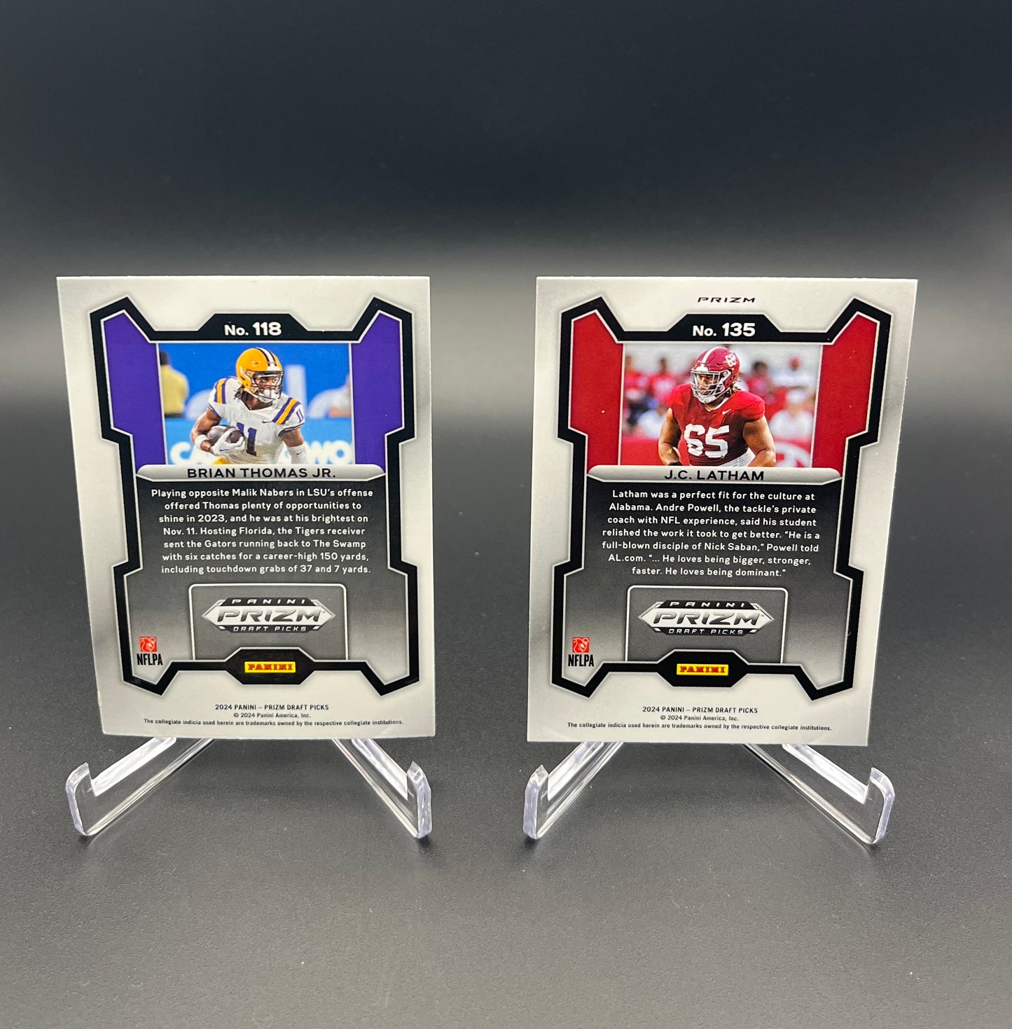 2024 Panini Prizm Draft Picks – 17 Card Lot | Celebrating the 2026 NFL Draft
