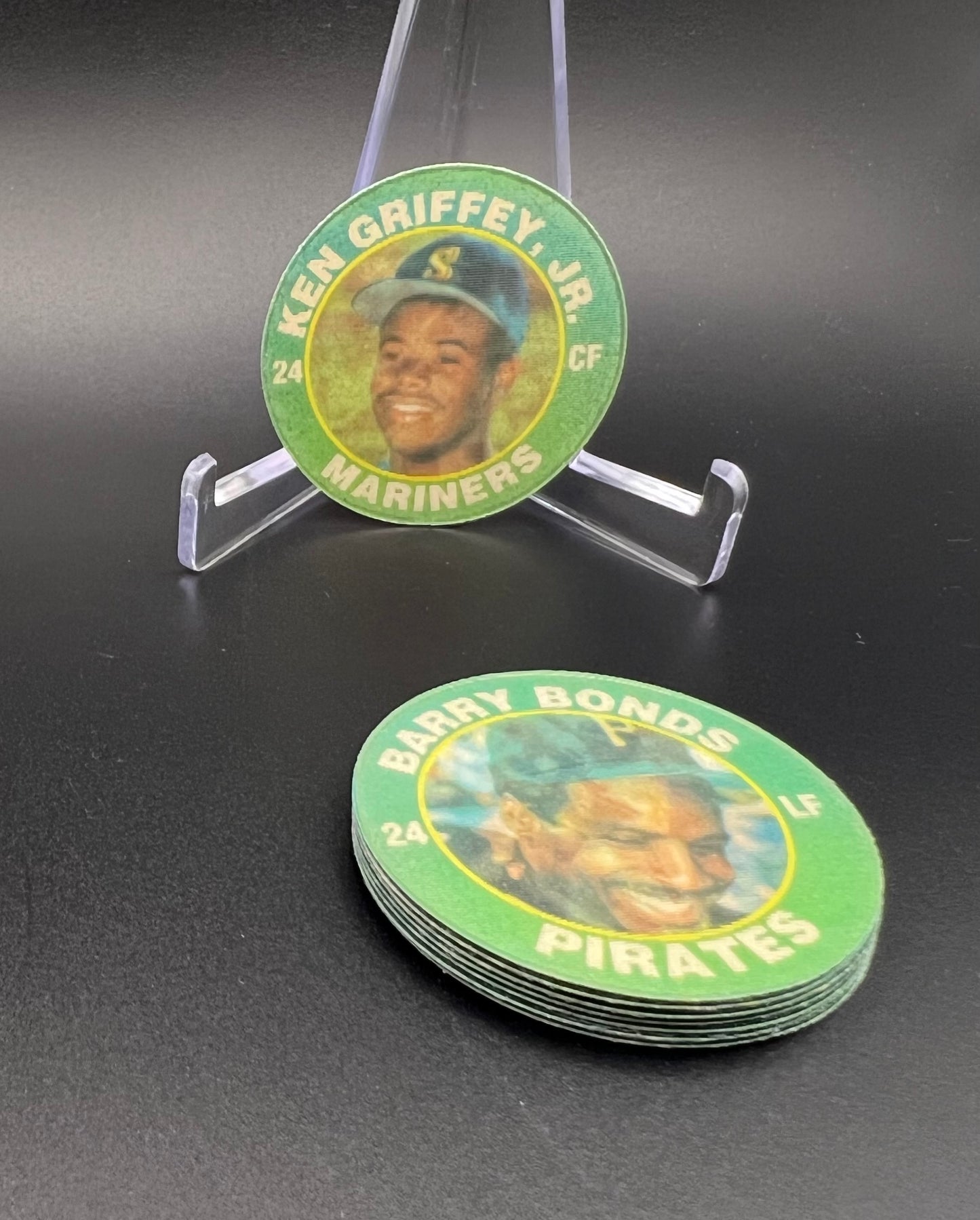 1991 7-11 Slurpee Score Coins Griffey Jr, Bonds, Clemens, Ryan, Justice and Others