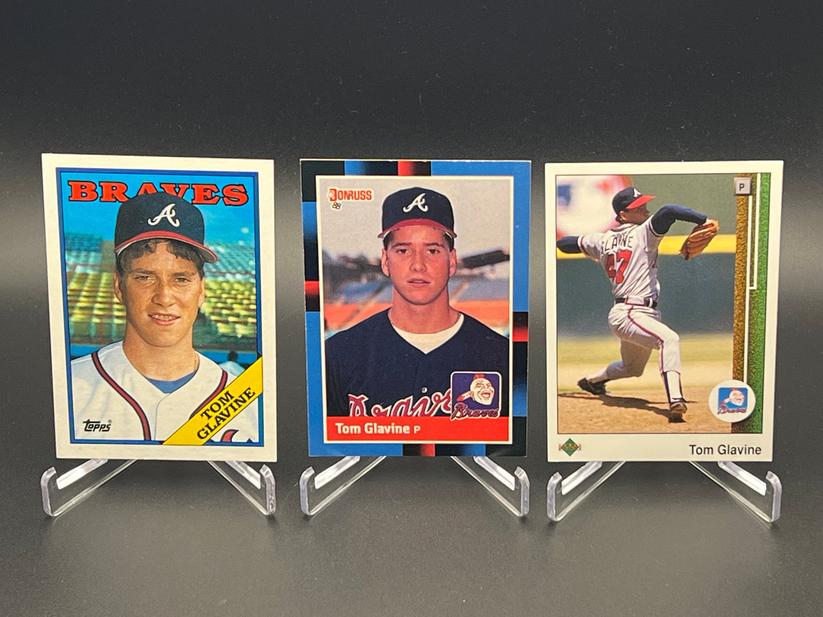 Atlanta Braves Pitching Legends 43-Card Lot – Maddux, Glavine, Smoltz & Avery