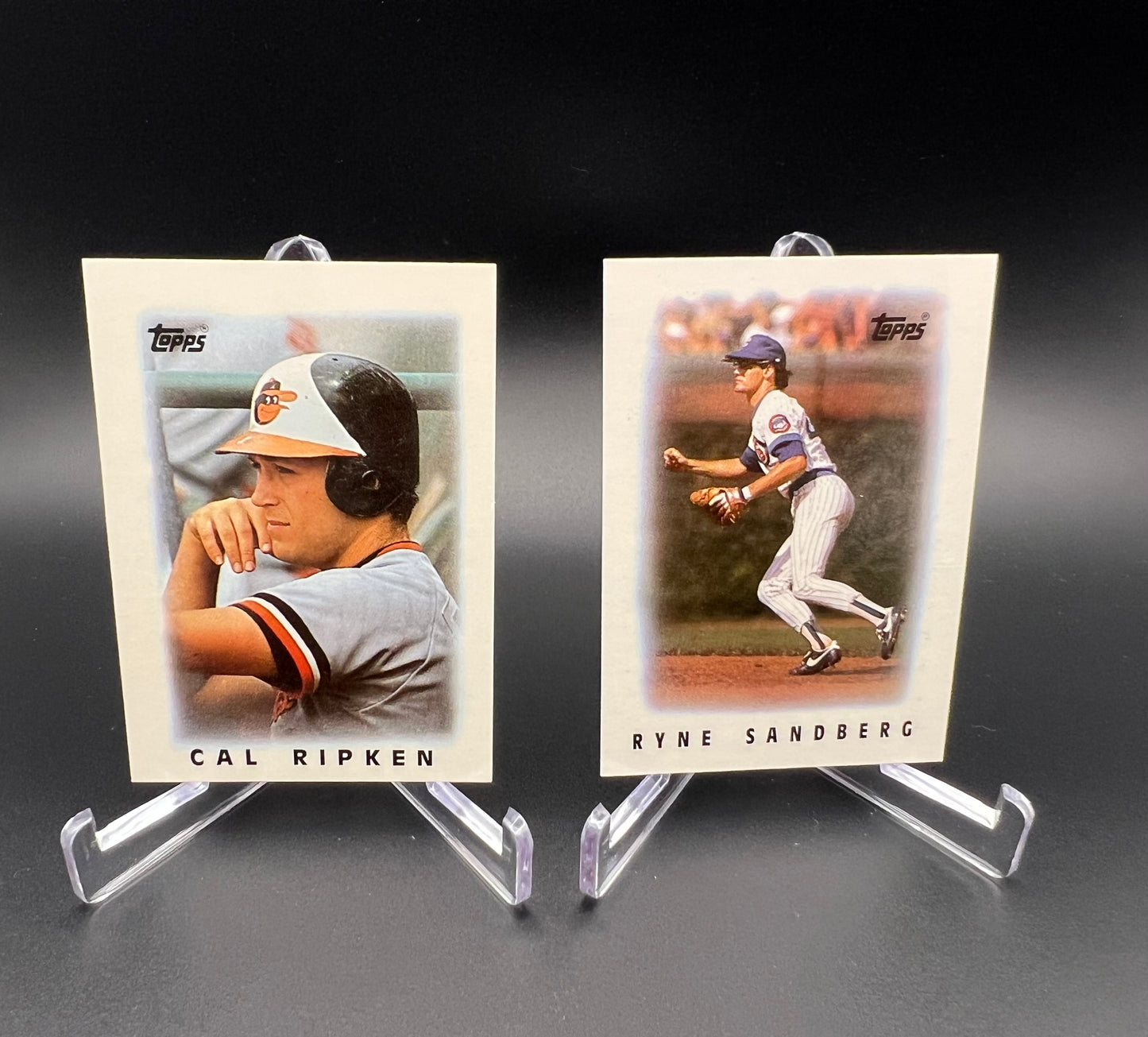 1986 Topps Mini Baseball Set Cards #1–66