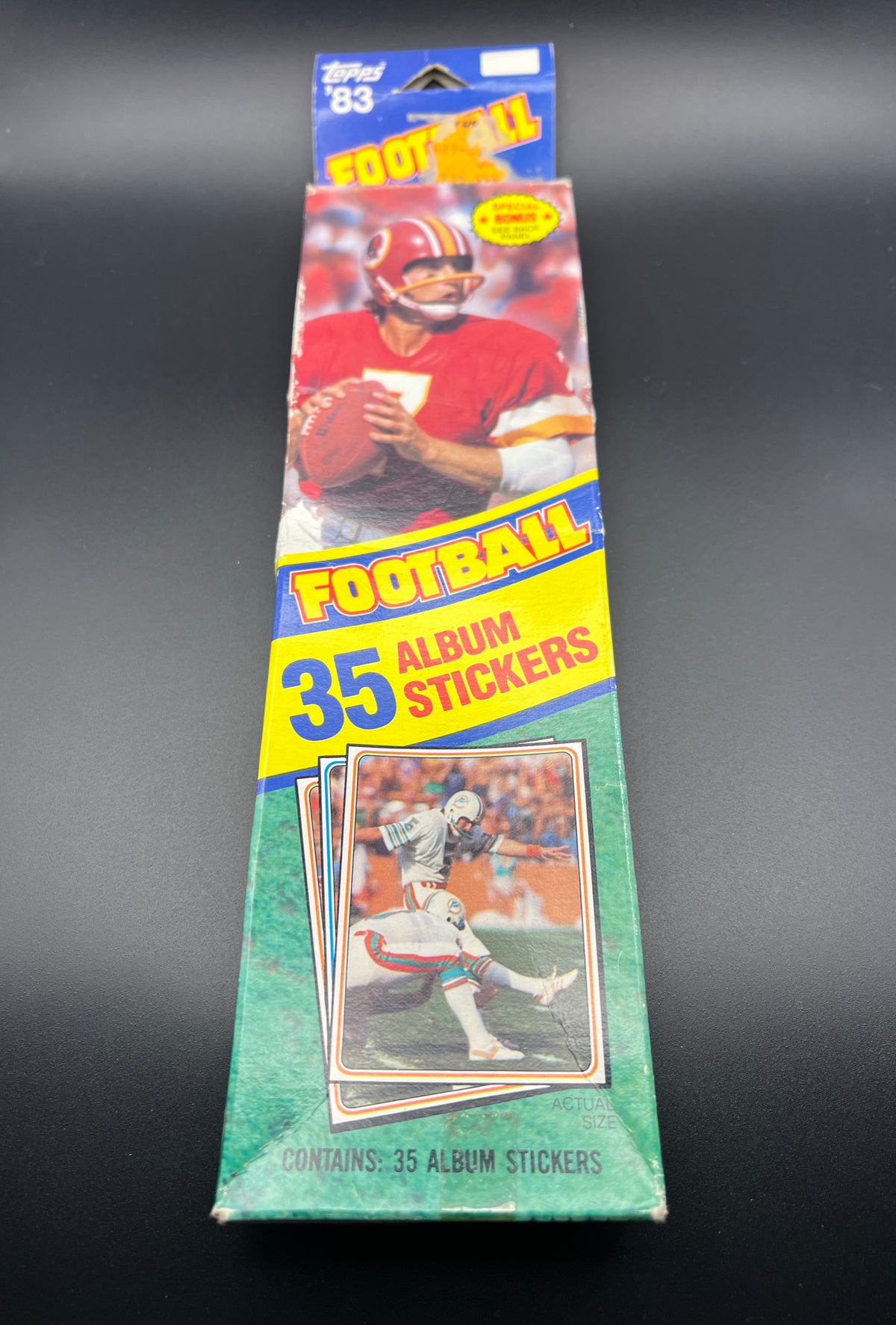 1983 Topps Football Album Stickers Box 35 Stickers Lawrence Taylor, Riggins
