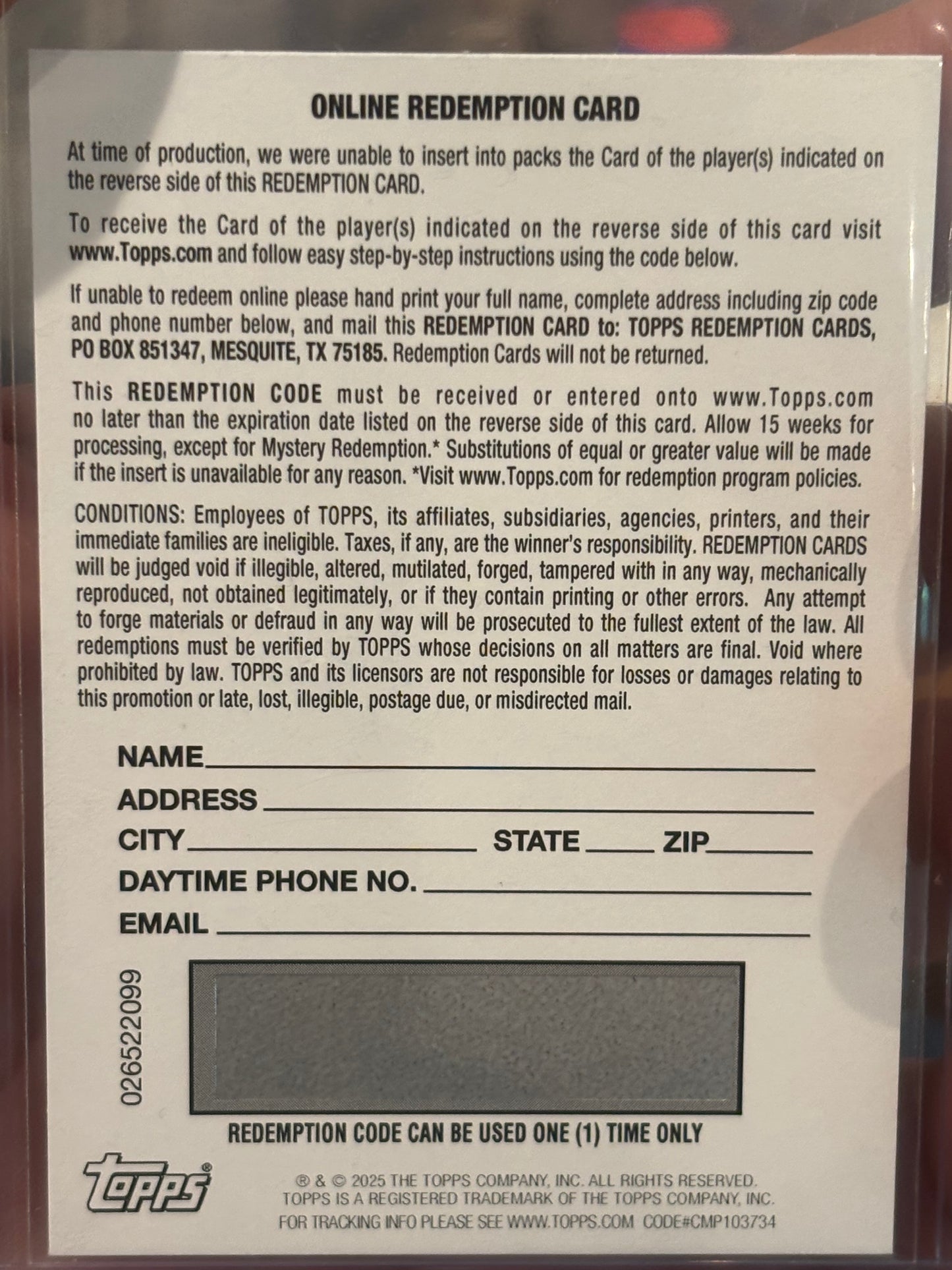 THIS ITEM IS NOT SOLD OUT Roman Anthony 2026 WBC Topps Now Card #21 Black Auto #/10 Redemption — Boston Red Sox