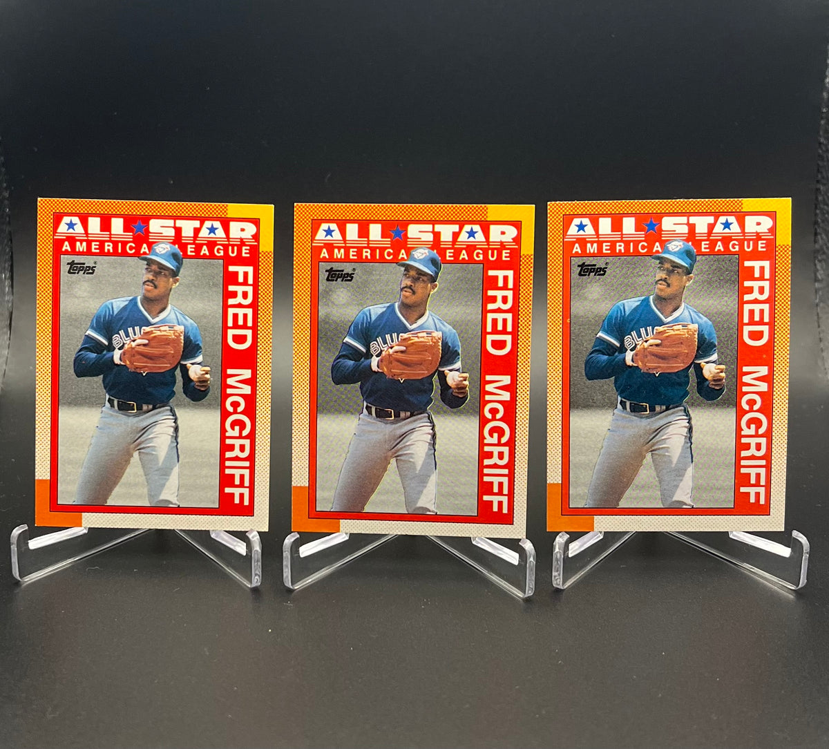 1987 Donruss RC Fred McGriff Early Career HOF Card Lot (20) 1987-1991 Blue Jays