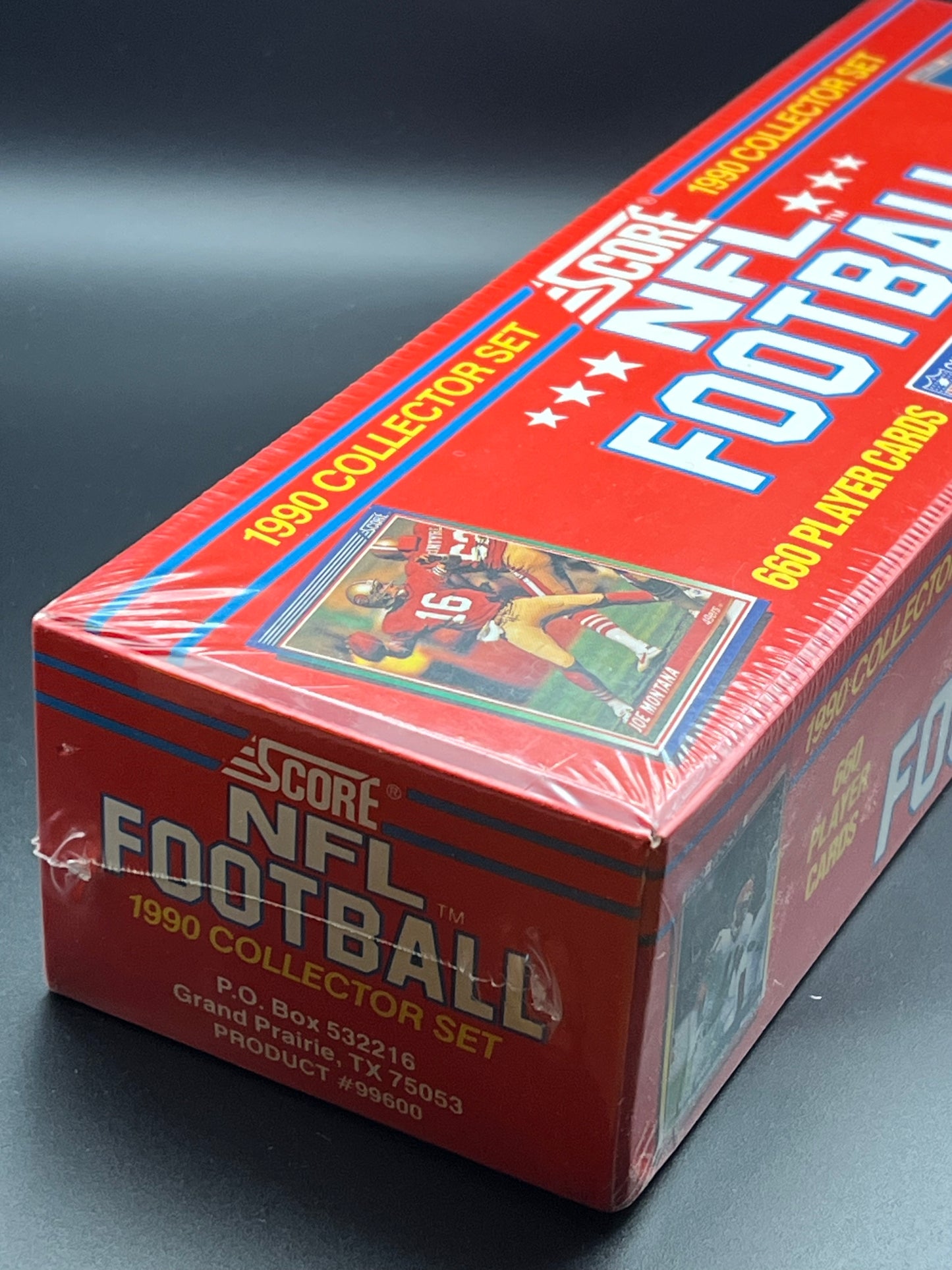 1990 Score Football Factory Set Sealed – Barry Sanders, Troy Aikman, Joe Montana