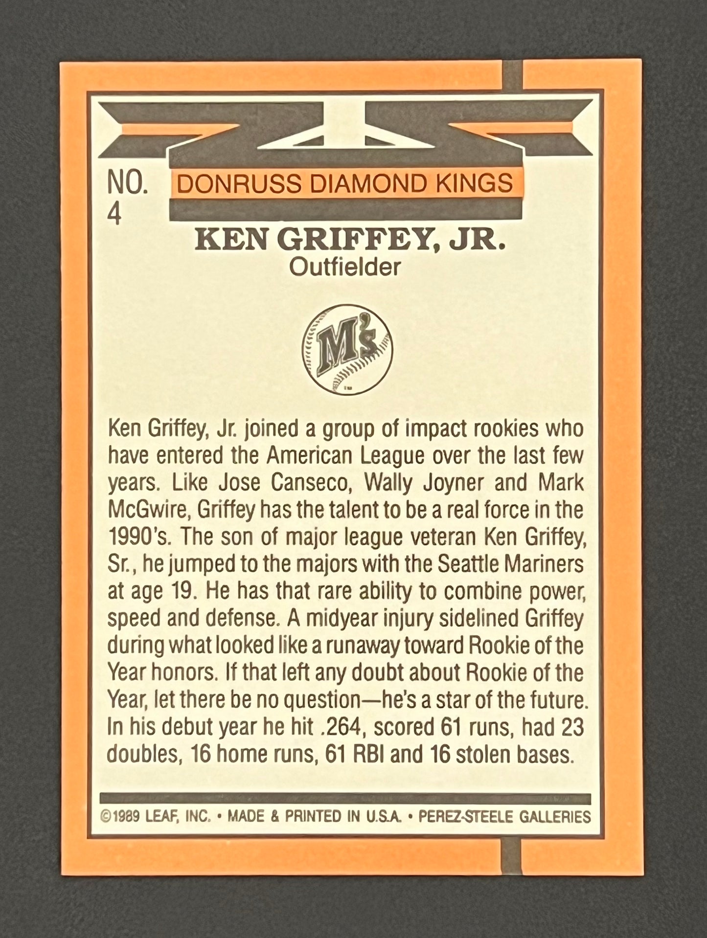 1990 Donruss KGJ