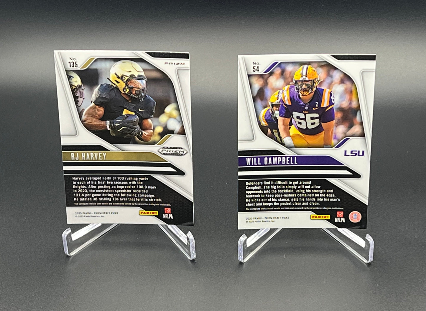 Celebrate the 2026 NFL draft with current NFL players from 2025 Panini Prizm Draft Picks
