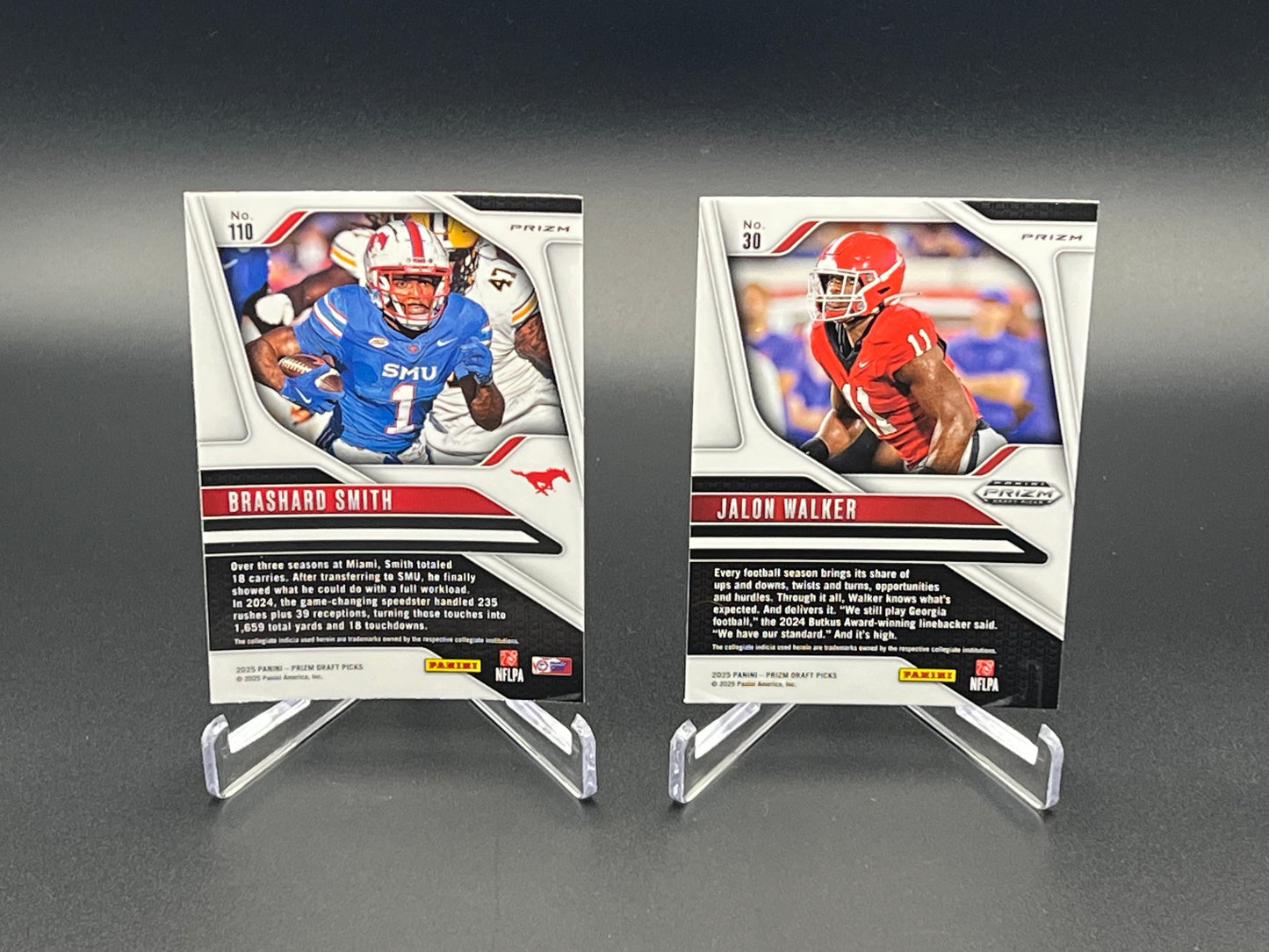 Celebrate the 2026 NFL draft with current NFL players from 2025 Panini Prizm Draft Picks